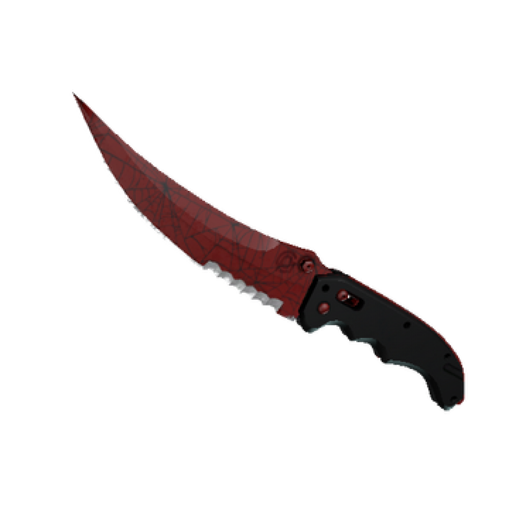 StatTrak™ Flip Knife | Crimson Web