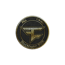 Patch | FaZe Clan (Gold) | Stockholm 2021