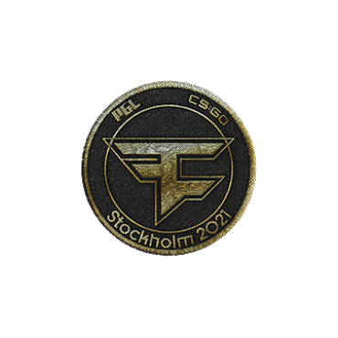 Patch | Faze Clan (Gold) | Stockholm 2021