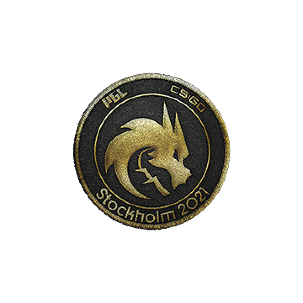 Patch | Team Spirit (Gold) | Stockholm 2021