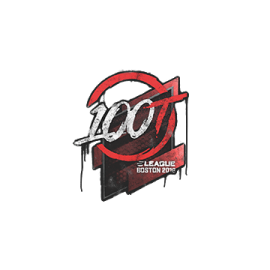 Sealed Graffiti | 100 Thieves | Boston 2018