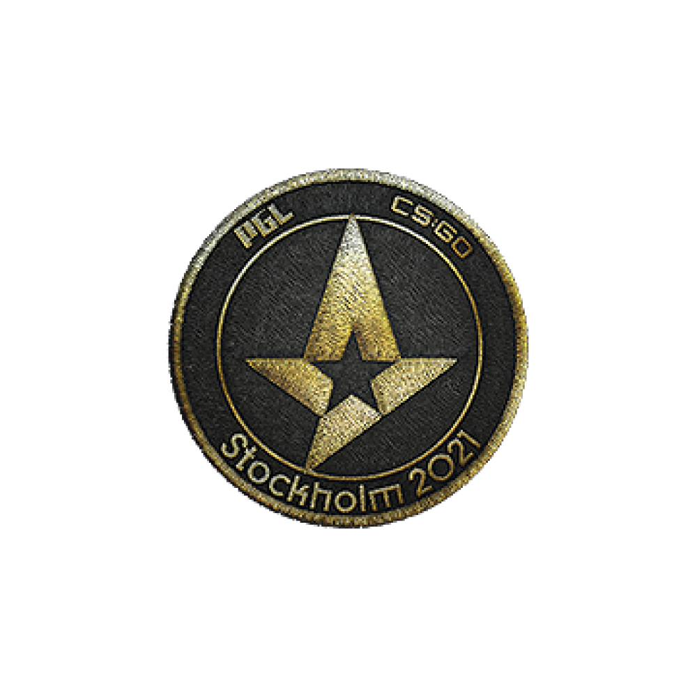 Patch | Astralis (Gold) | Stockholm 2021