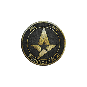 Patch | Astralis (Gold) | Stockholm 2021