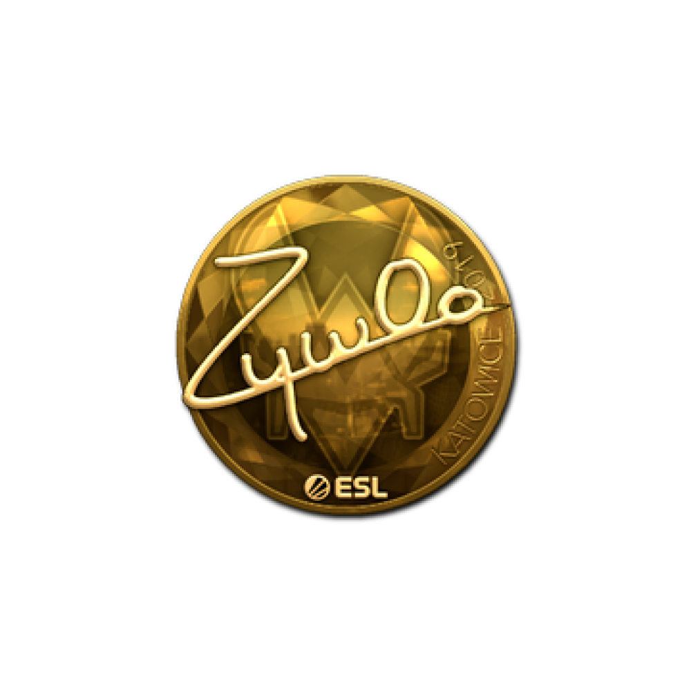 Sticker | Zywoo (Gold) | Katowice 2019