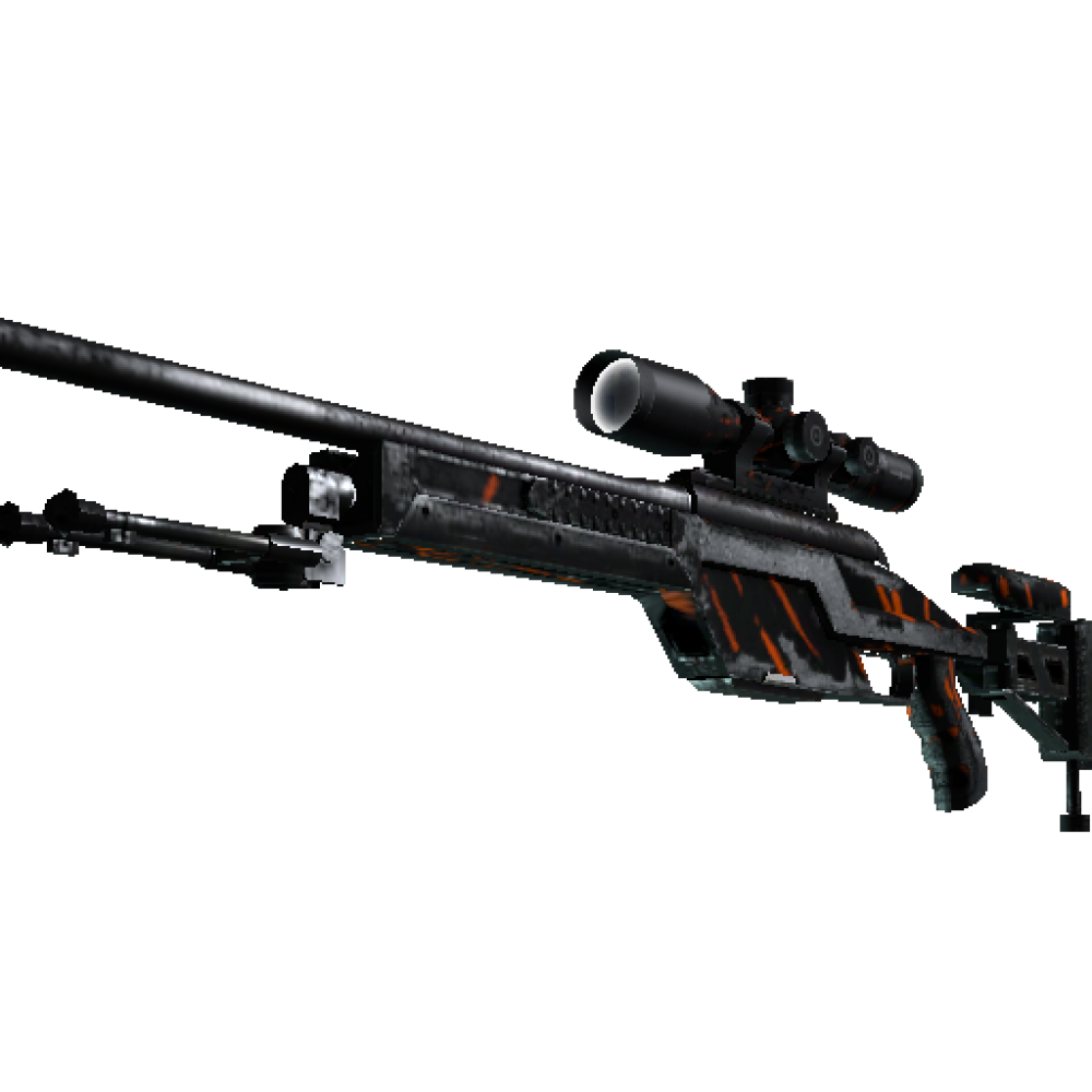 StatTrak™ SSG 08 | Slashed (Battle-Scarred)