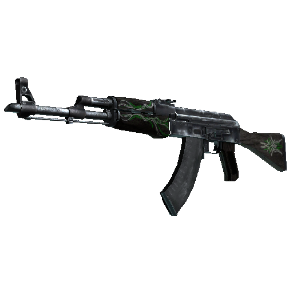 AK-47 | Emerald Pinstripe (Battle-Scarred)