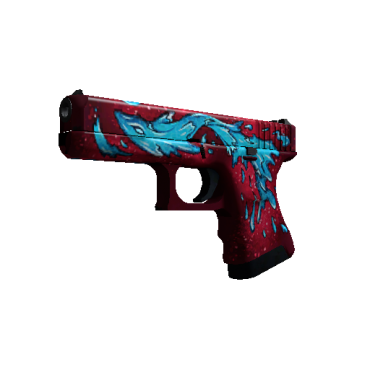 Glock-18 | Water Elemental (Minimal Wear)