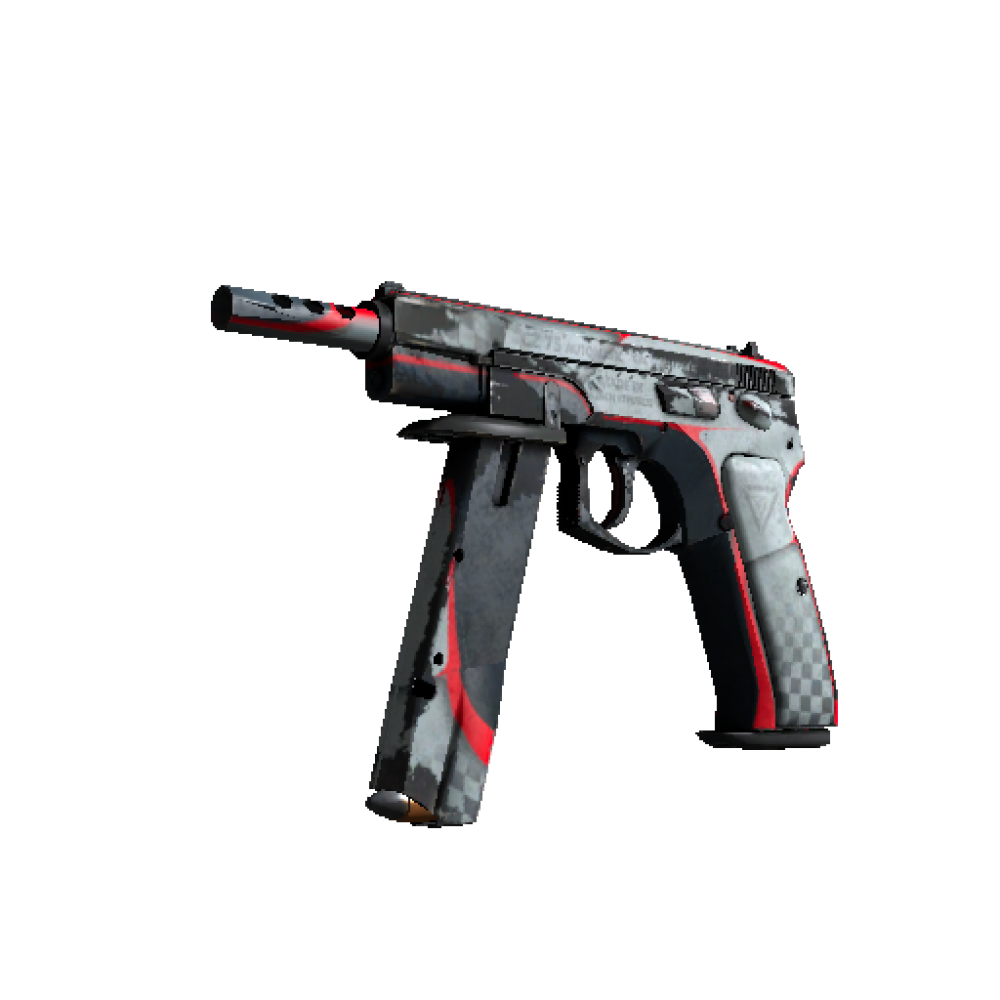 StatTrak™ CZ75-Auto | Pole Position (Battle Scarred)