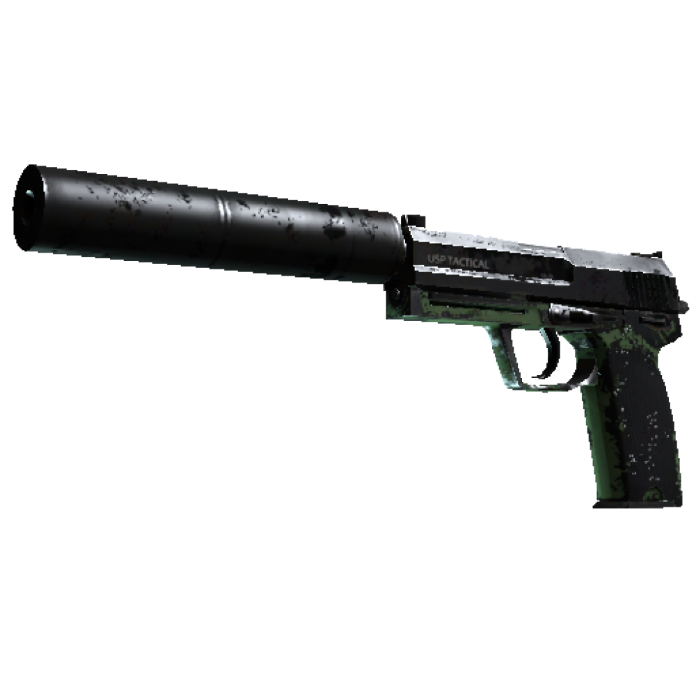 USP-S | Para Green (Battle-Scarred)