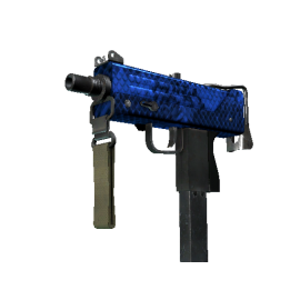 StatTrak™ MAC-10 | Lapis Gator (Minimal Wear)