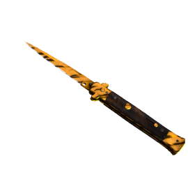 Stiletto Knife | Tiger Tooth (Factory New)