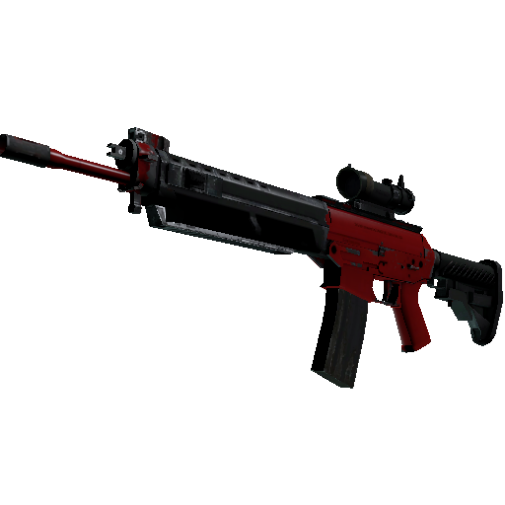 SG 553 | Candy Apple (Field-Tested)