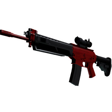 SG 553 | Candy Apple (Minimal Wear)