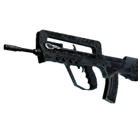 FAMAS | Night Borre (Battle-Scarred)