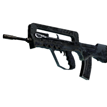 FAMAS | Night Borre (Battle-Scarred)