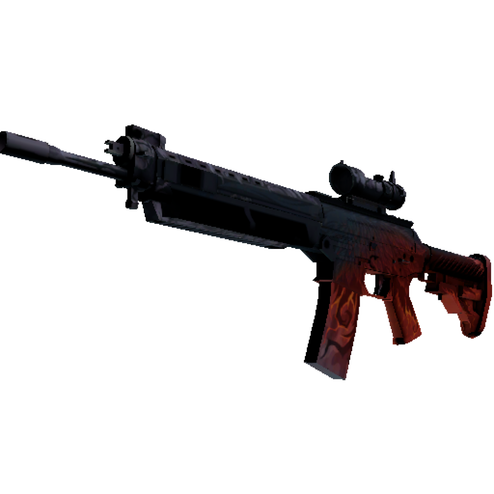 StatTrak™ SG 553 | Darkwing (Field-Tested)