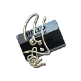 Sticker | Hello M4A1-S (Gold)