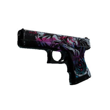 StatTrak™ Glock-18 | Neo Noir (Battle Scarred)