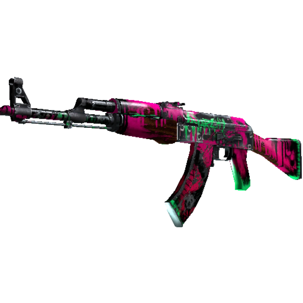 AK-47 | Neon Revolution (Battle-Scarred)