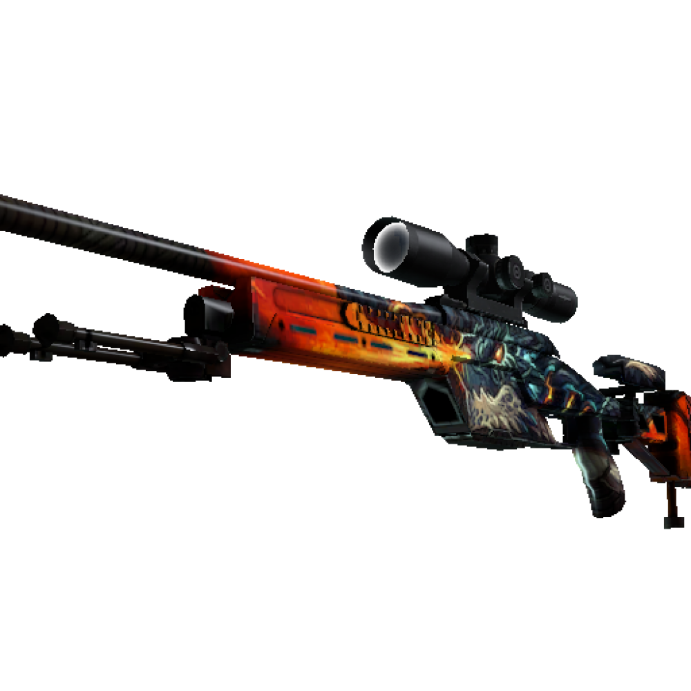 SSG 08 | Dragonfire (Minimal Wear)