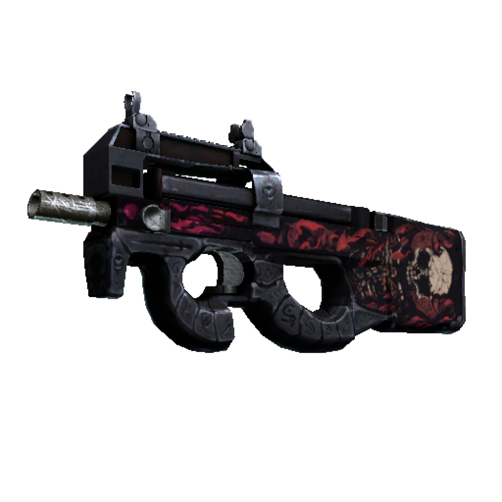 StatTrak™ P90 | Shallow Grave (Well-Worn)