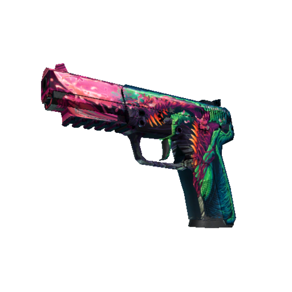 Five-SeveN | Hyper Beast (Well-Worn)