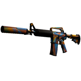 M4A1-S | Leaded Glass (Battle-Scarred)