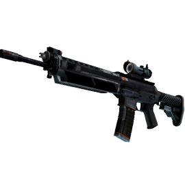 StatTrak™ SG 553 | Phantom (Battle-Scarred)