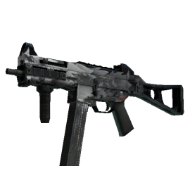 StatTrak™ UMP-45 | Arctic Wolf (Battle-Scarred)