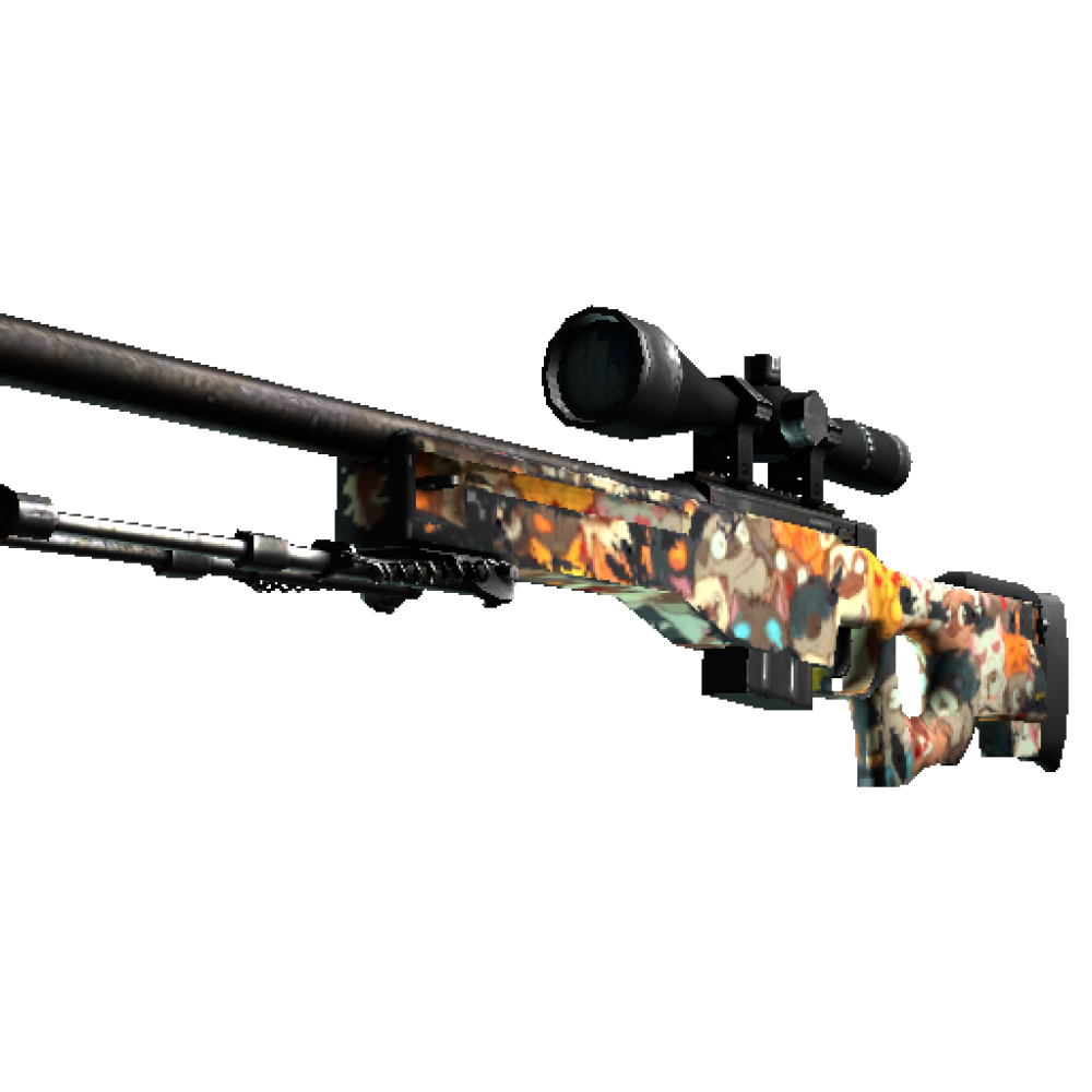 AWP | P.A.W. (Well-Worn)