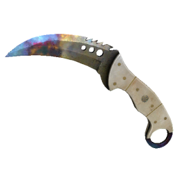 Talon Knife | Case Hardened (Well-Worn)