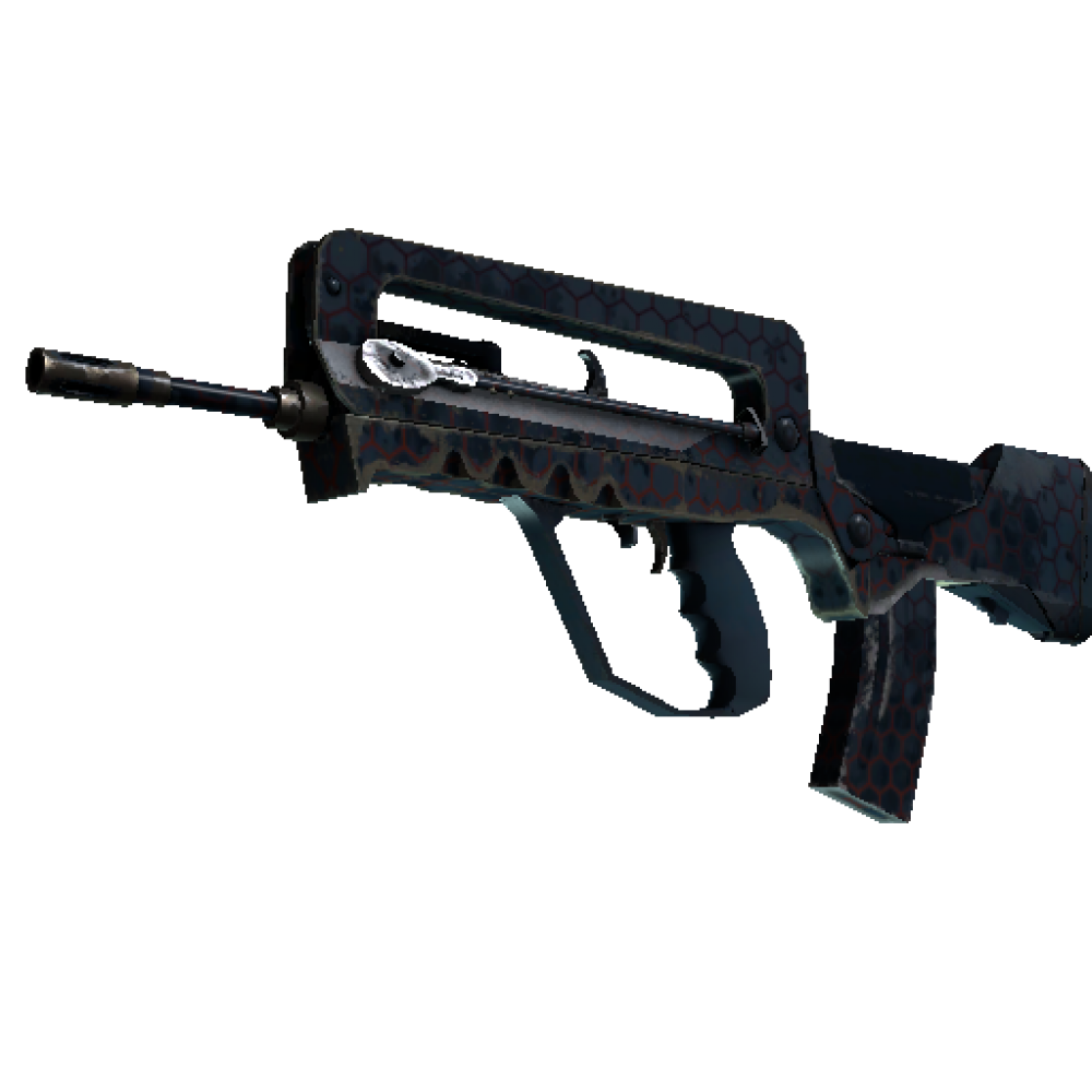 FAMAS | Hexane (Well-Worn)