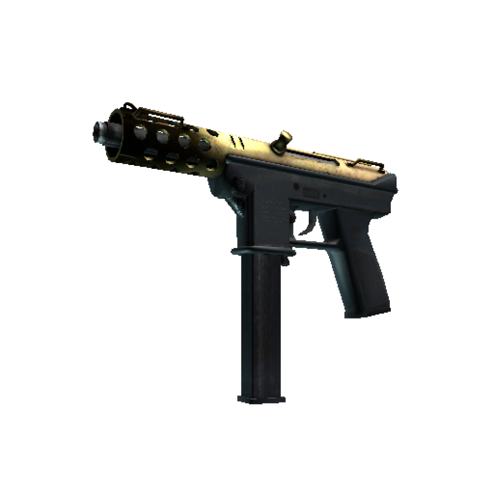 Tec-9 | Brass (Well-Worn)