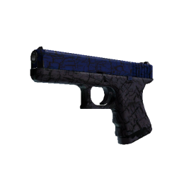 StatTrak™ Glock-18 | Blue Fissure (Field-Tested)