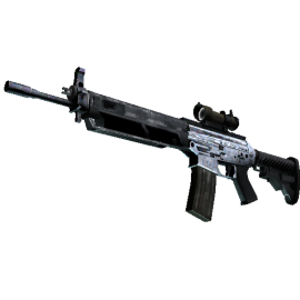 SG 553 | Damascus Steel (Factory New)